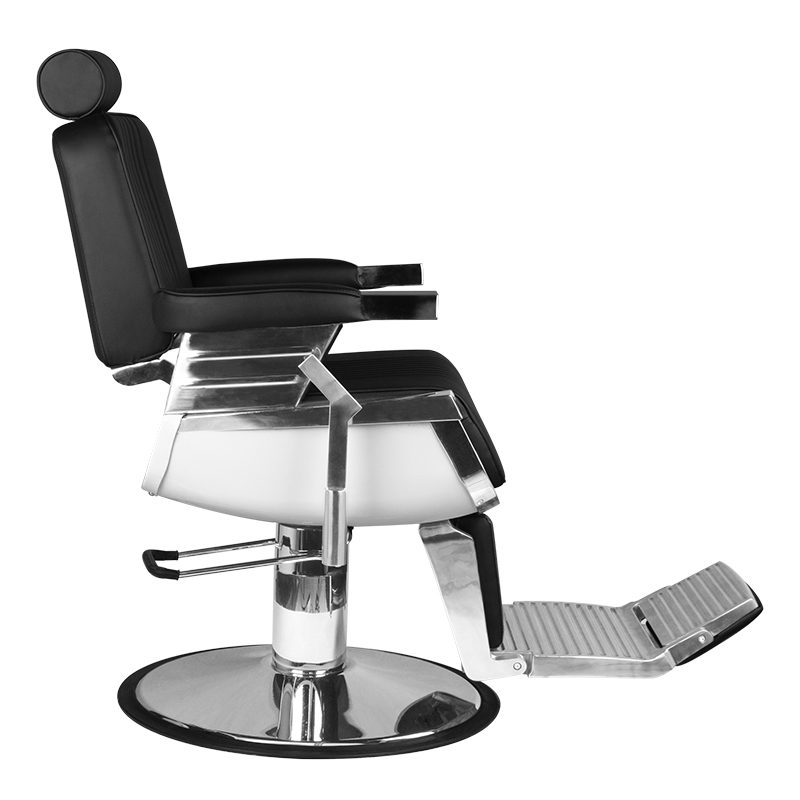 Бръснарски стол - черен Hair System Royal