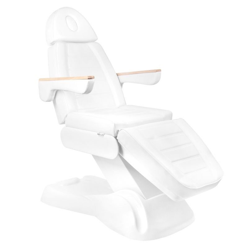 Електрически козметичен стол Sillon Lux 273b + 304 бяла табуретка – снимка 9