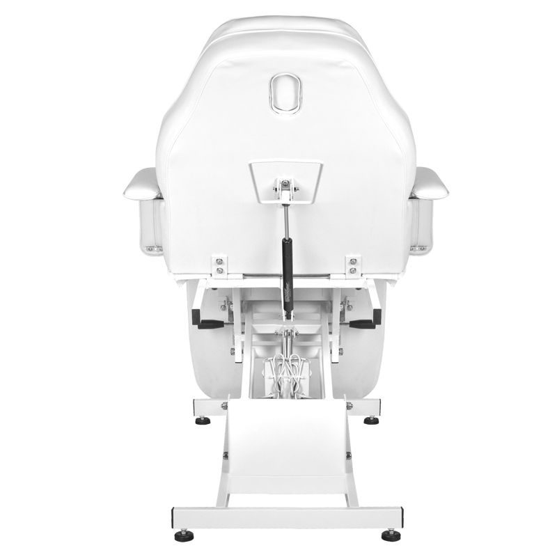 Електрически козметичен стол с 1 мотор - бял Azzurro 673A – снимка 3