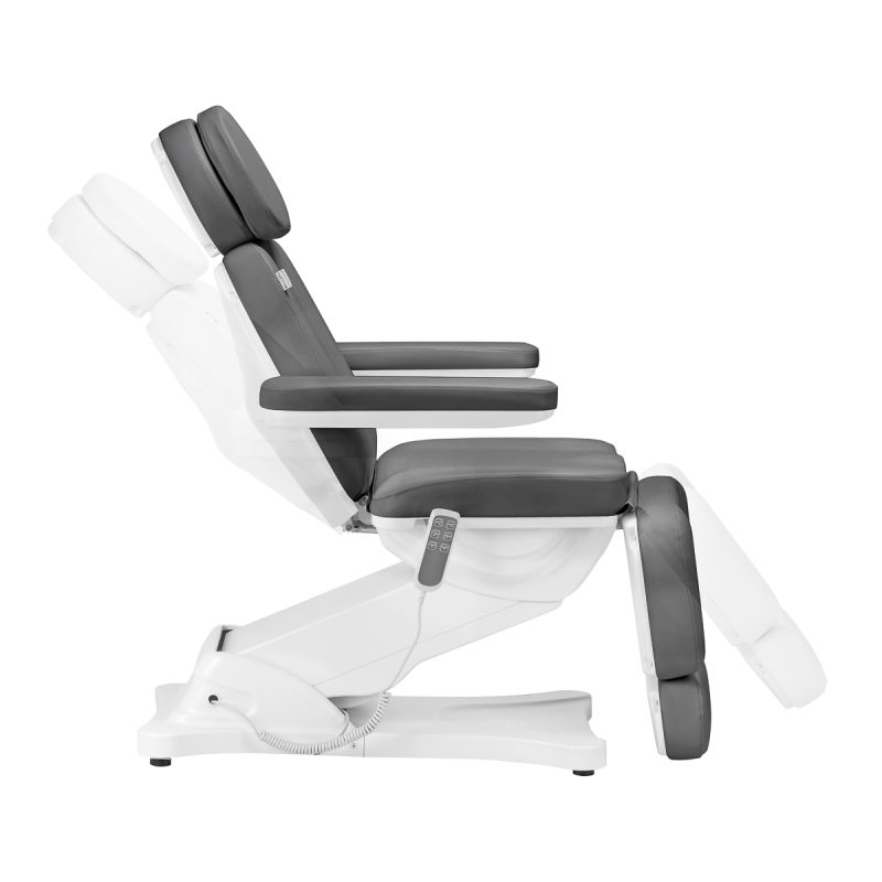 Електрически козметичен стол Sillon Classic 3 мотора сив – снимка 3
