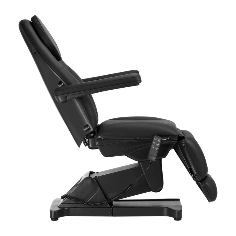 Електрически козметичен стол Sillon Basic 3 мотора черен – снимка 3