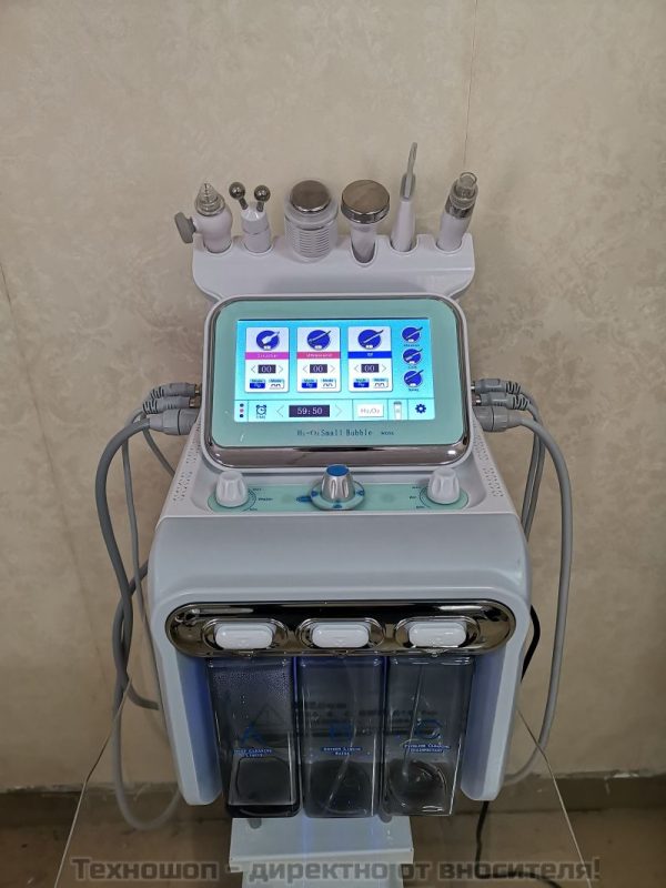 Професионален апарат за водно дермабразио 6 в 1 – снимка 8