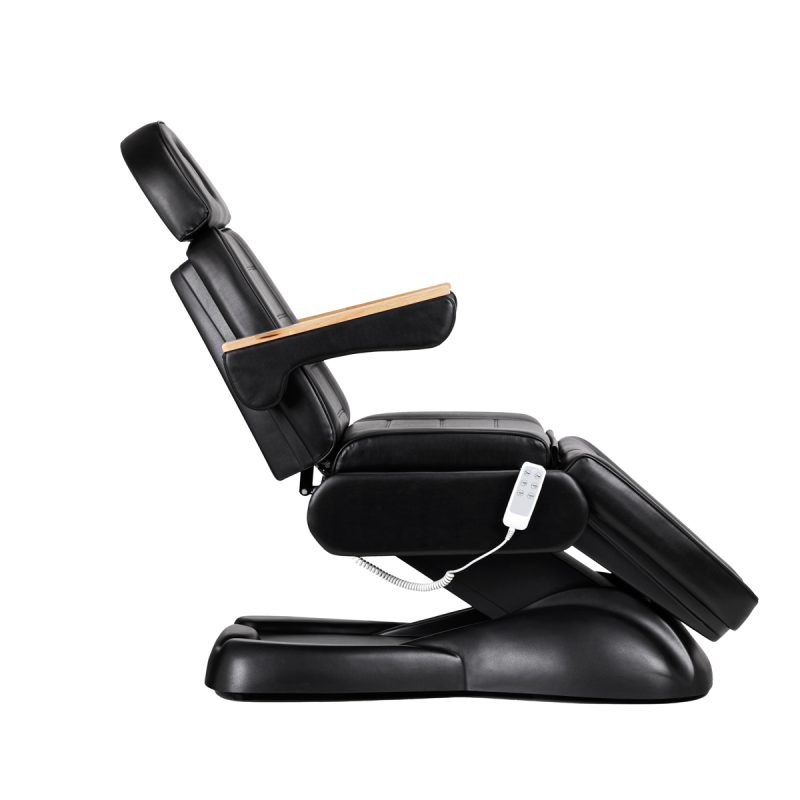 Електрически козметичен стол Sillon Lux 273b + 304 табуретка черен – снимка 2