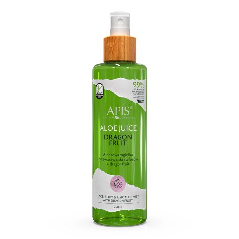 Apis Natural алое вера алое мист за лице тяло и коса драконов плод 250 мл
