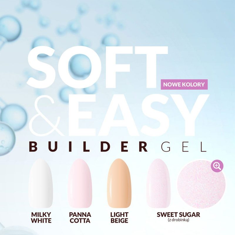 Claresa изграждащ гел Soft & Easy гел сладка захар - 90гр – снимка 2