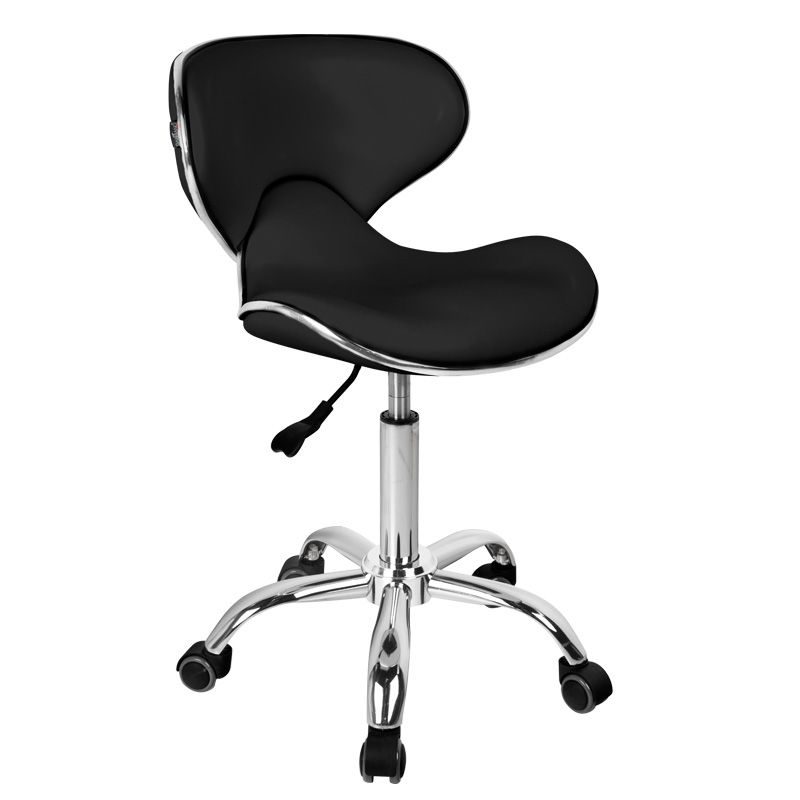 Козметична табуретка - черна Gabbiano Q-4599