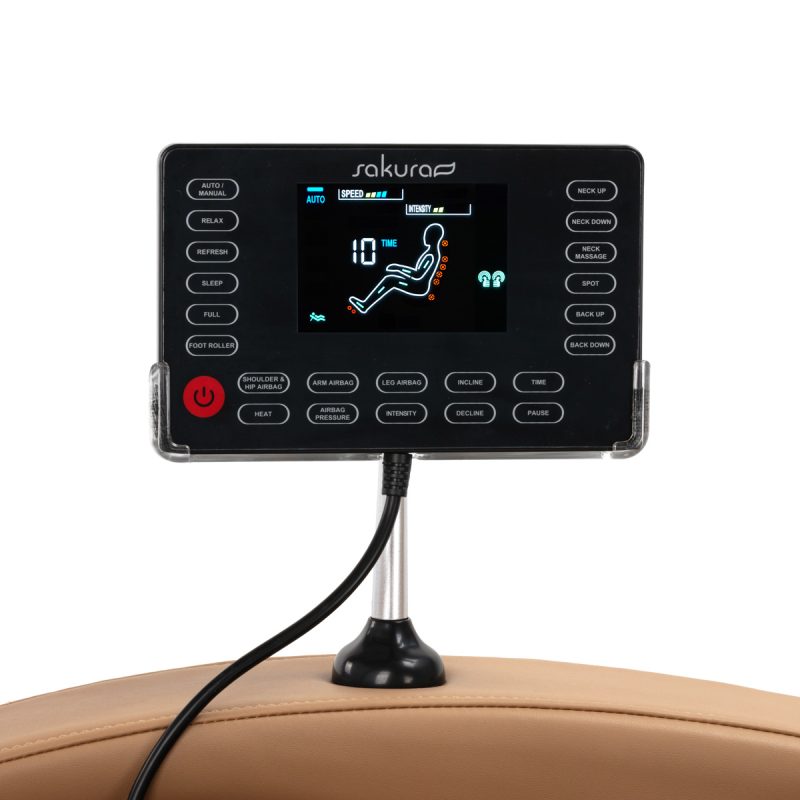 Масажен стол Sakura Standard 801 кафяв – снимка 10