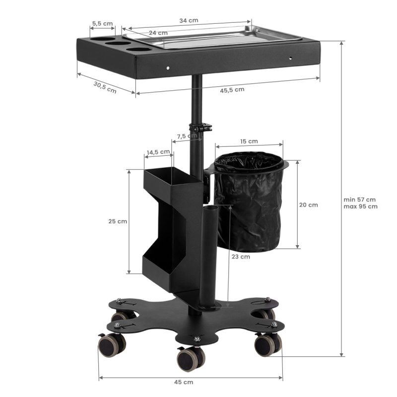 Pro Ink 716C асистент за татуиране черен – снимка 6