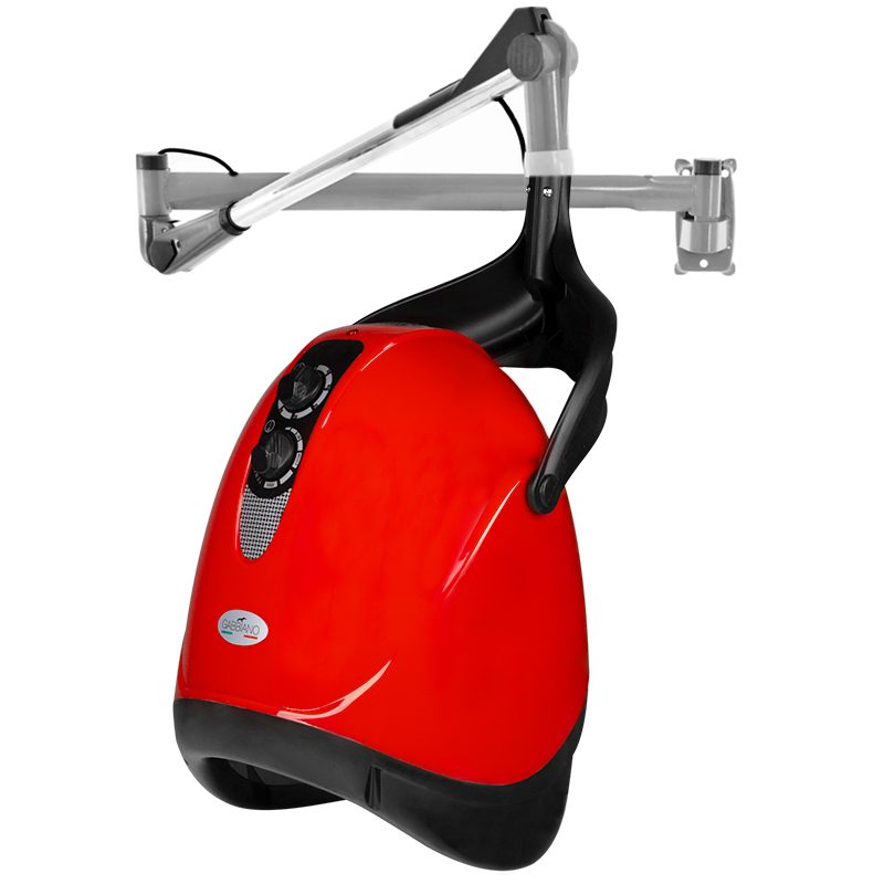 Висящ сешоар Gabbiano Hood DX-201W една скорост червен – снимка 2