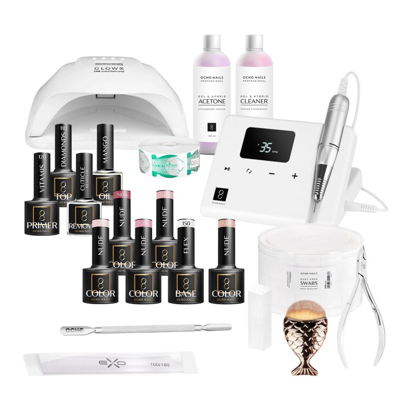 Ocho Nails 5 Хибриден стартов комплект