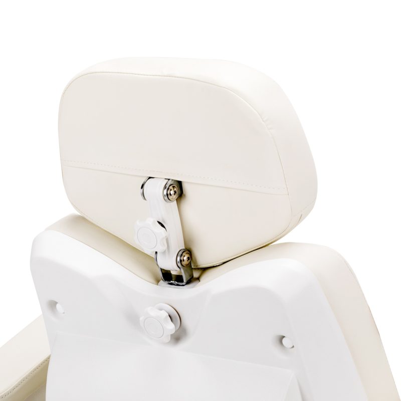 Електрически въртящ се козметичен стол Azzurro 873 Pedi бял – снимка 13