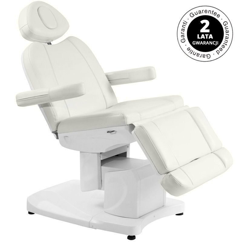 Електрически козметичен стол с 4 мотора - бял Azzurro 708A – снимка 7