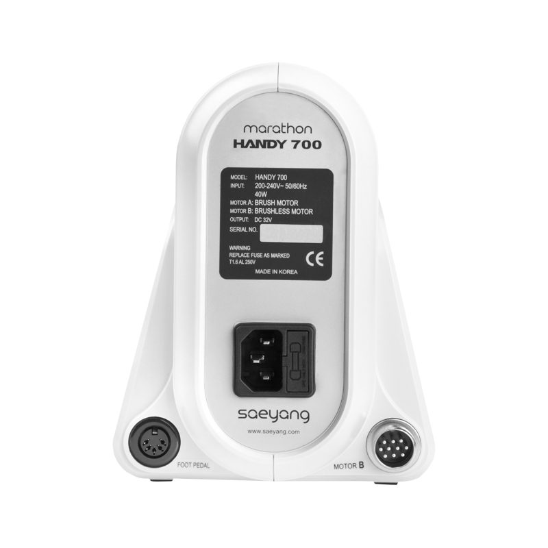 Електрическа пила за нокти - бяла Saeyang Marathon Handy 700 – снимка 7