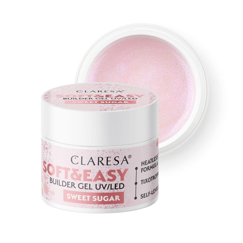 Claresa изграждащ гел Soft & Easy гел сладка захар - 90гр