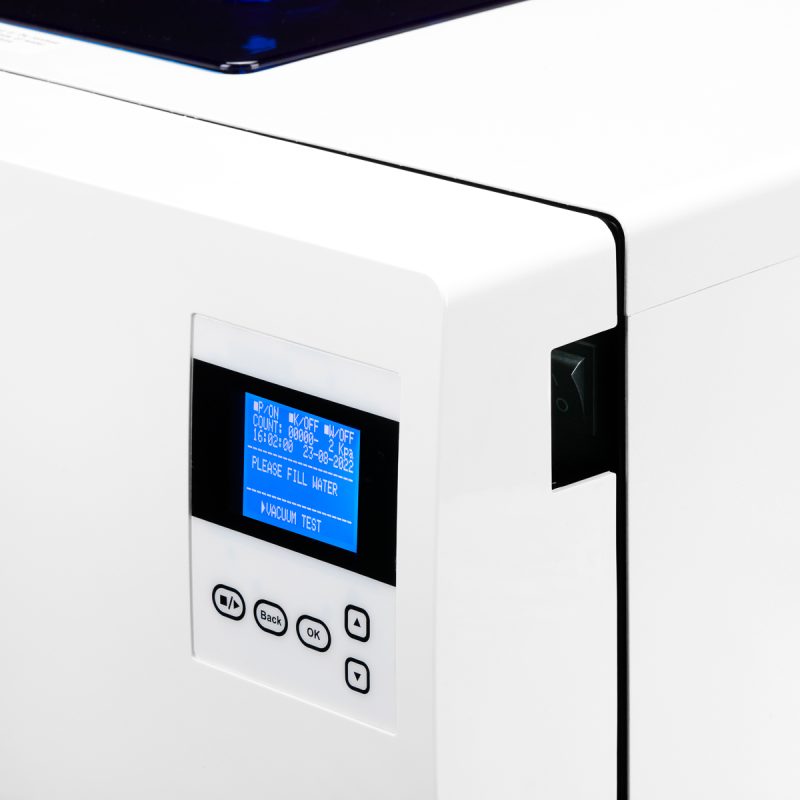 Lafomed Premium Line LFSS08AA LCD автоклав 8 L с принтер клас B медицински – снимка 4