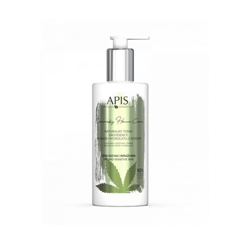 Apis Cannabis Home Care натурален успокояващ тоник на базата на конопен хидролат 300 мл