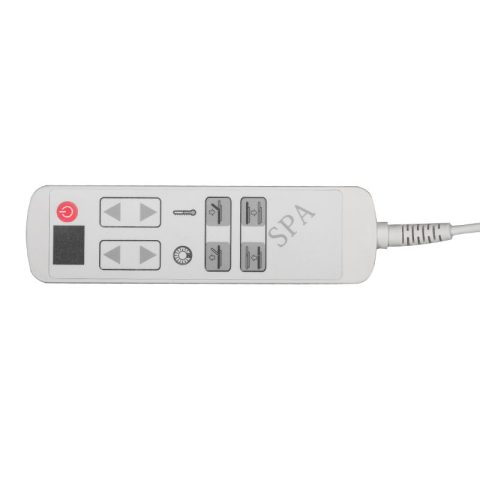 Спа козметично легло с отопление - сиво Azzurro 815B – снимка 4