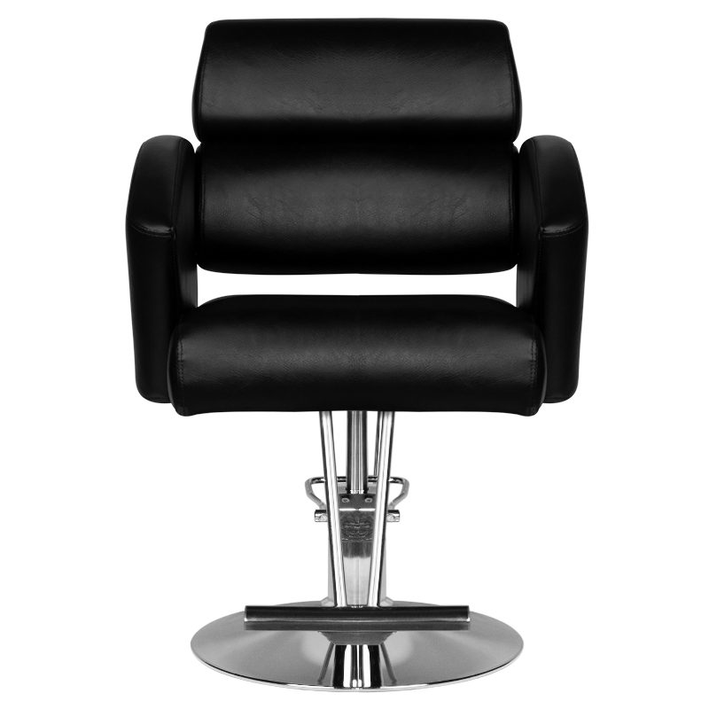 Фризьорски стол - черен Hair System HS02 – снимка 2
