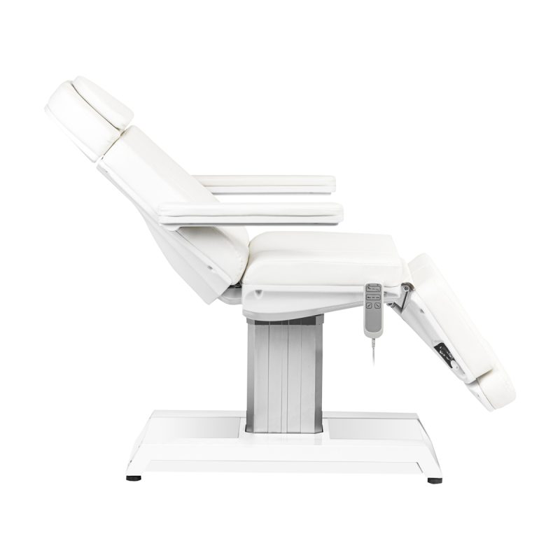Електрически козметичен стол Expert W-16B 3 мотора бял – снимка 4