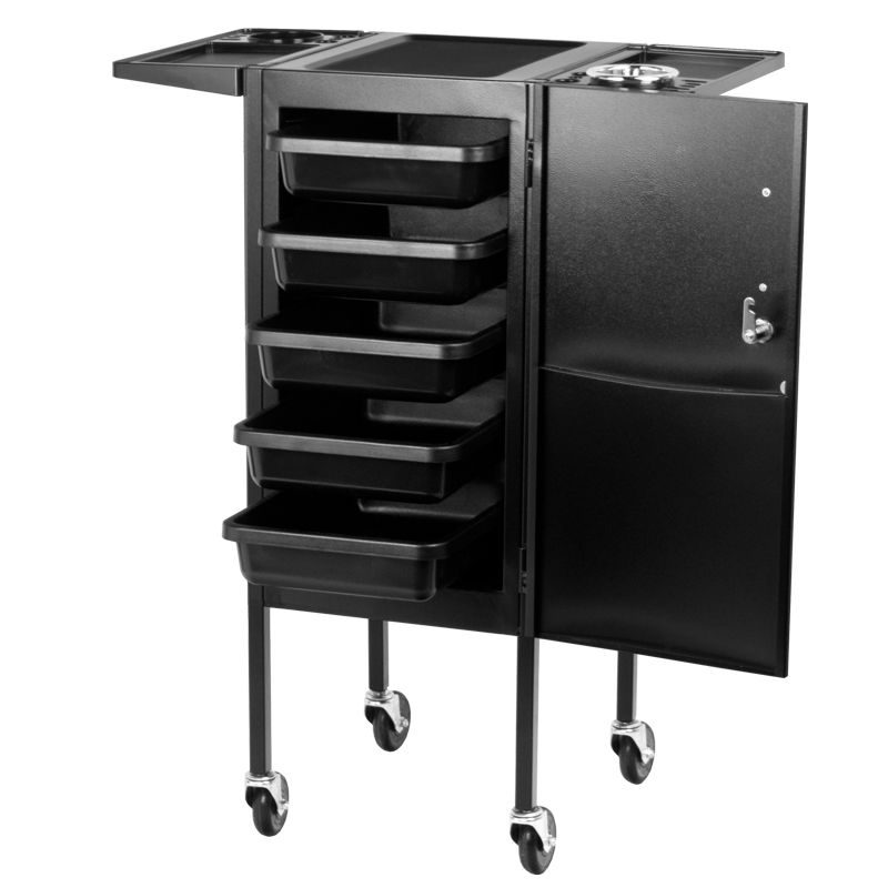 Фризьорски асистент Gabbiano Deluxe 500 черен – снимка 4