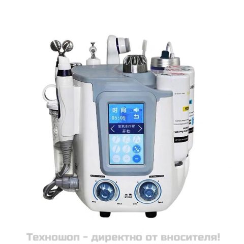 Професионален апарат за водно дермабразио и биолифтинг 6в1 Aquasureh2 – снимка 9