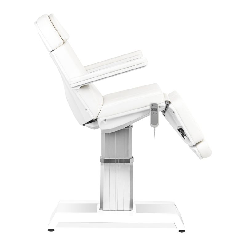 Електрически козметичен стол Expert W-16B 3 мотора бял – снимка 5