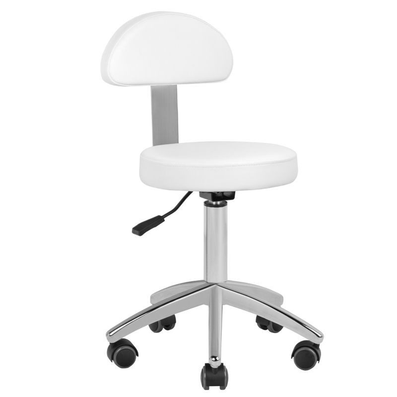 Електрически козметичен стол Sillon Lux 273b + 304 бяла табуретка – снимка 2