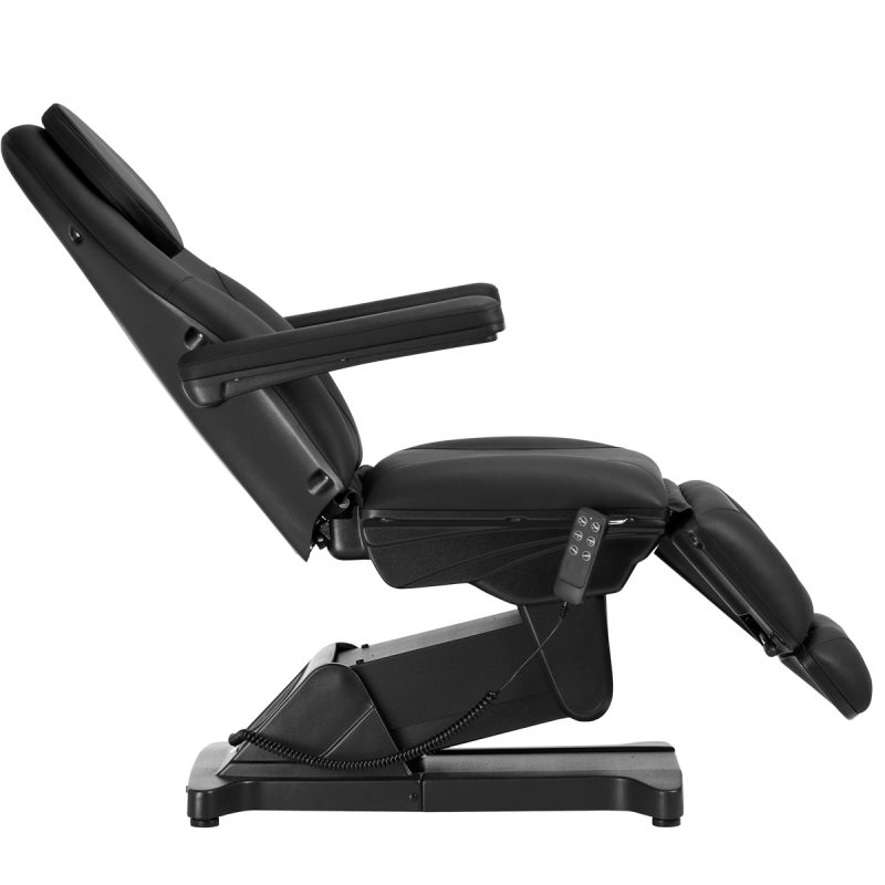 Електрически козметичен стол Sillon Basic 3 мотора черен – снимка 4