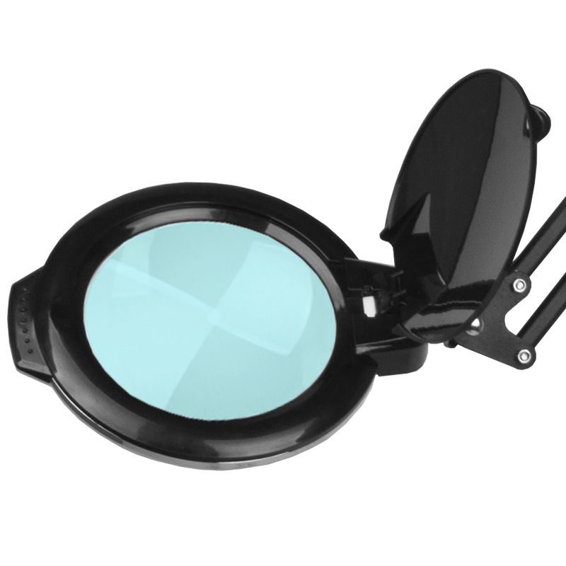 Лампа лупа с поставка - черна LED 8013/6" – снимка 2