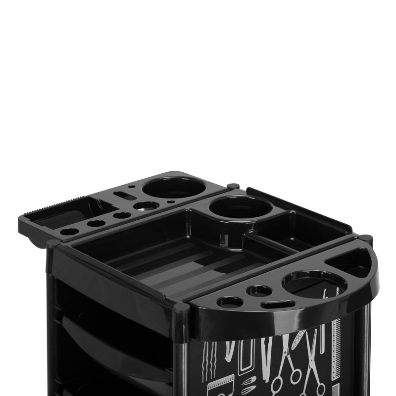 Фризьорски асистент Gabbiano X11-9 черна графика – снимка 4
