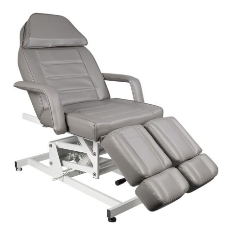 Електрически козметичен стол с 1 мотор - сив Azzurro 673AS Pedi