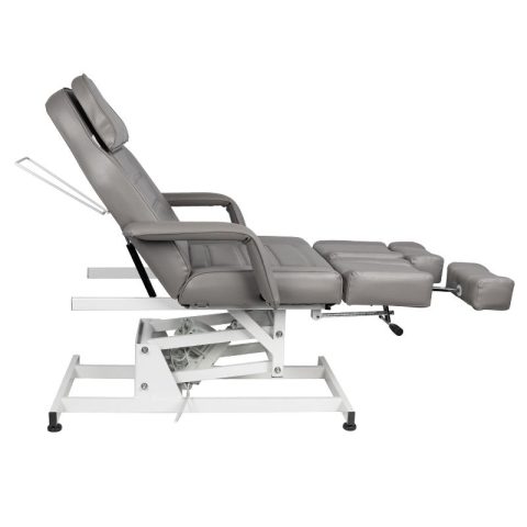 Електрически козметичен стол с 1 мотор - сив Azzurro 673AS Pedi – снимка 3