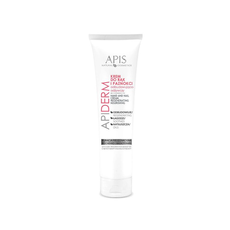 Apis Apiderm възстановяващ и подхранващ крем за ръце и нокти след химиотерапия и лъчетерапия 100 мл