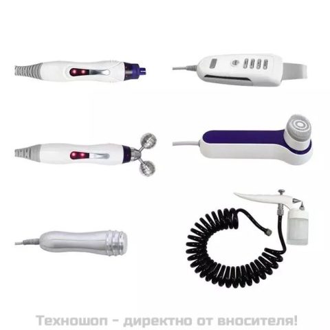 Професионален апарат за водно дермабразио и биолифтинг 6в1 Aquasureh2 – снимка 8