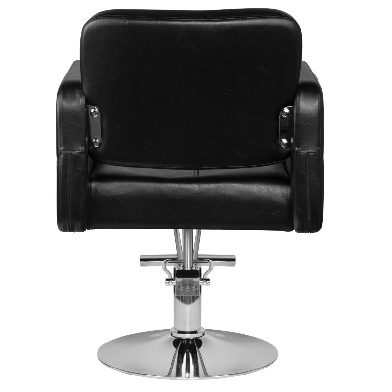 Фризьорски стол - черен Hair System HS10 – снимка 2