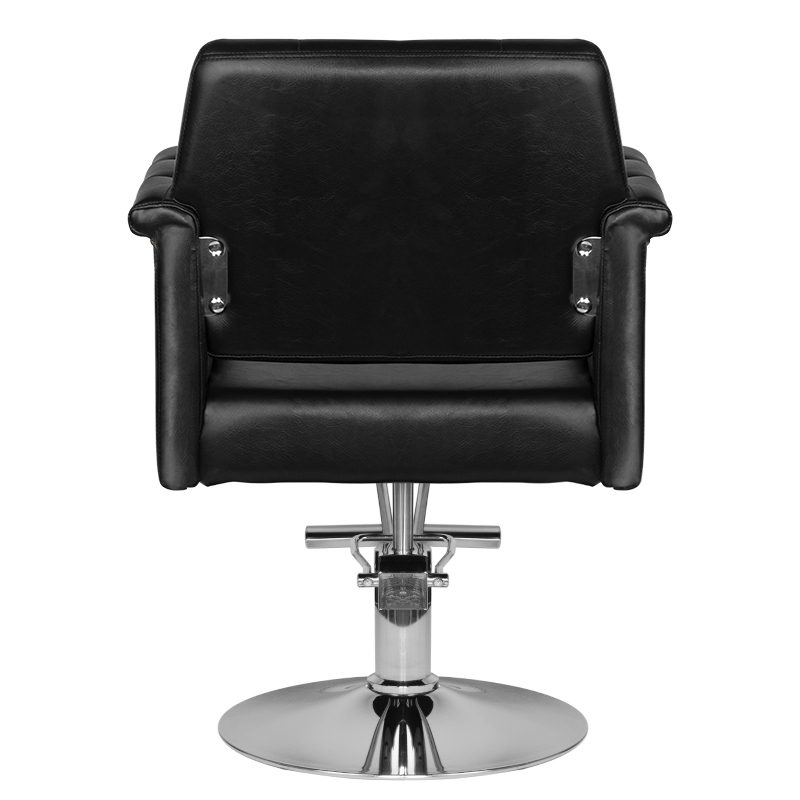 Фризьорски стол - черен Hair System HS48 – снимка 2