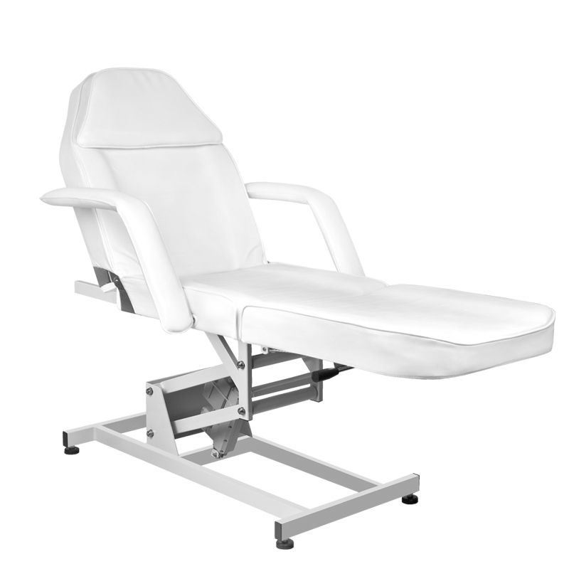 Електрически козметичен стол с 1 мотор - бял Azzurro 673A – снимка 2