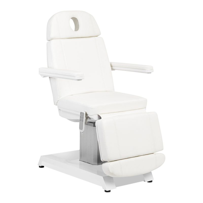 Електрически козметичен стол Expert W-16B 3 мотора бял