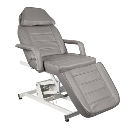Електрически козметичен стол с 1 мотор - сив Azzurro 673A