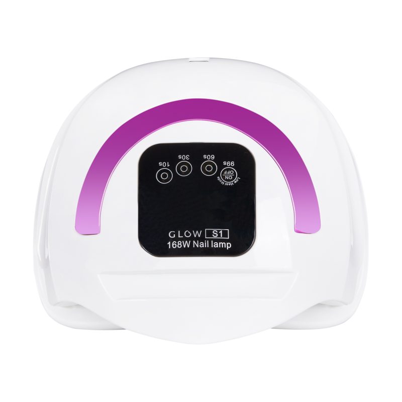 UV лампа Dual Led Glow S1 168W розово злато – снимка 4
