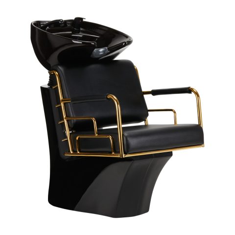 Фризьорска автомивка Gabbiano Prato gold - black