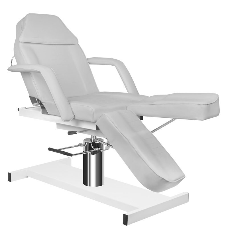 Хидравличен козметичен стол - сив A-210C Pedi – снимка 3