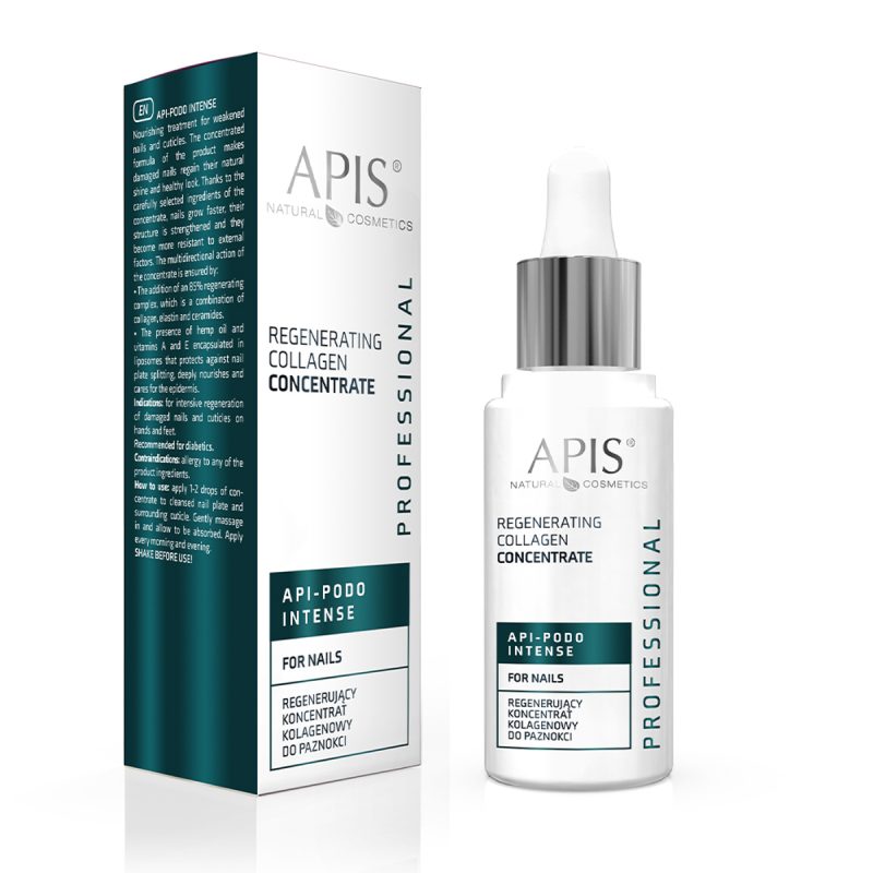 Apis Api-Podo Intense Регенериращ колаген концентрат за нокти 30 мл