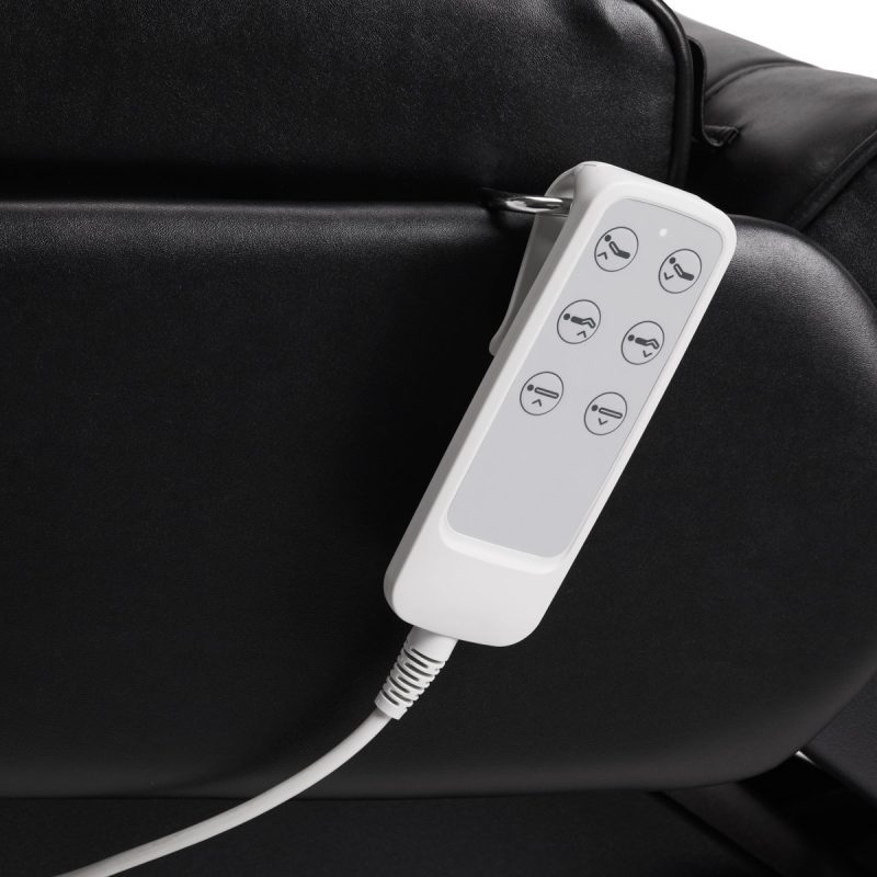 Електрически козметичен стол Sillon Lux 273b + 304 табуретка черен – снимка 12