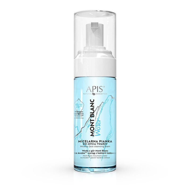 Apis Mont Blanc Water мицеларна почистваща пяна за лице 150 мл