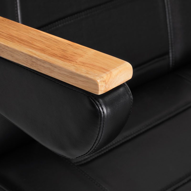 Електрически козметичен стол Sillon Lux 273b 3 мотора черен – снимка 12
