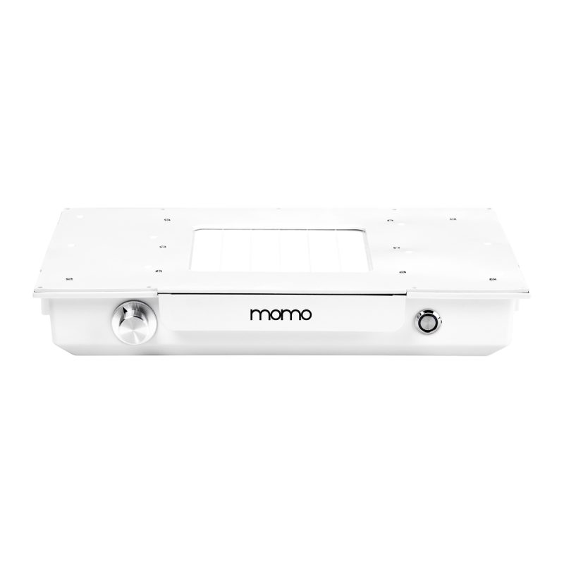 Касетъчен прахоуловител за вграждане Momo Profesional J-02 бял