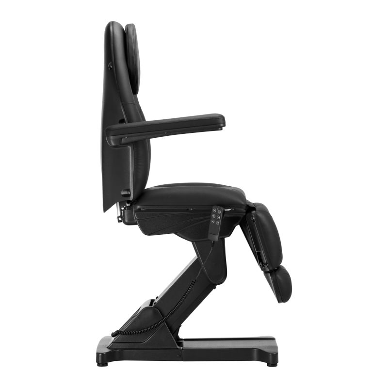 Електрически козметичен стол Sillon Basic 3 мотора черен – снимка 6