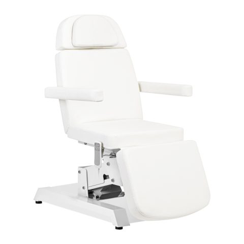 Електрически козметичен стол Expert W-12D 2 мотора бял