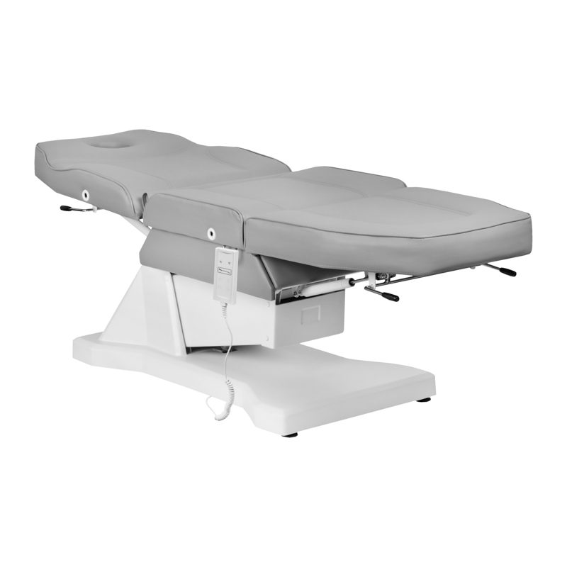 Електрически козметичен стол Sillon Soft 1 мотор сив – снимка 3